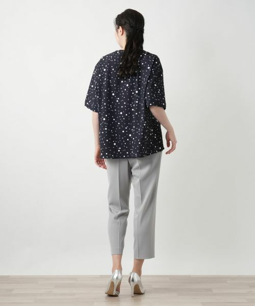 Leilian PLUS HOUSE / レリアンプラスハウス シャツ・ブラウス | ドットブラウス | 詳細3