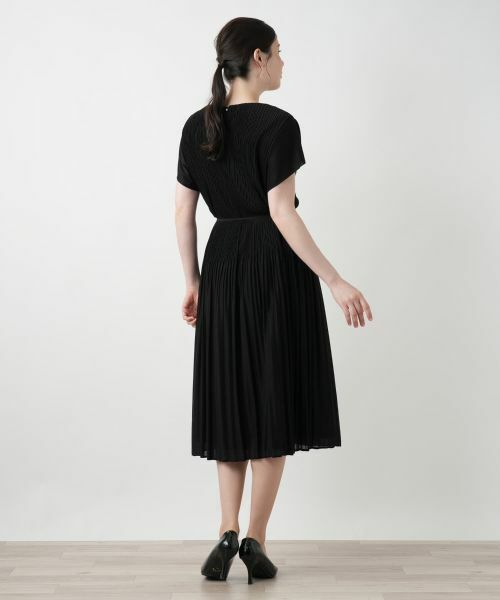 Leilian PLUS HOUSE / レリアンプラスハウス ドレス | 【店舗人気】プリーツワンピース【セレモニー】 | 詳細3