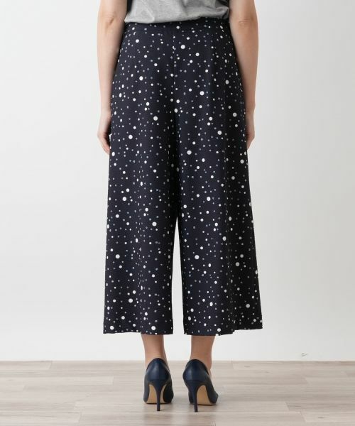 Leilian PLUS HOUSE / レリアンプラスハウス その他パンツ | ドットワイドパンツ | 詳細6