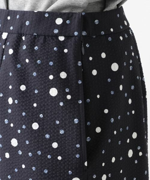 Leilian PLUS HOUSE / レリアンプラスハウス その他パンツ | ドットワイドパンツ | 詳細9