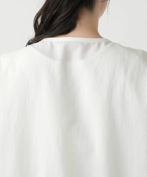 Leilian PLUS HOUSE / レリアンプラスハウス テーラードジャケット | 刺繍ジップベスト【Leilian WHITE LABEL】 | 詳細11