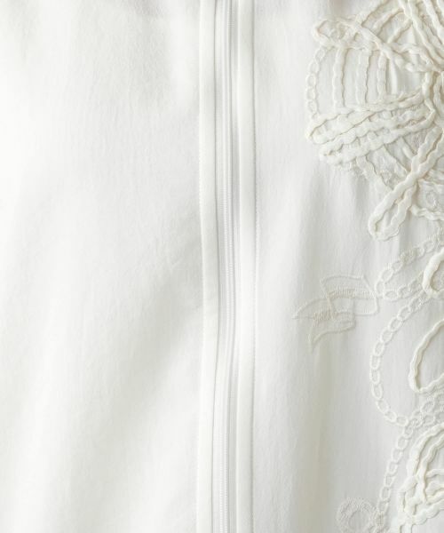 Leilian PLUS HOUSE / レリアンプラスハウス テーラードジャケット | 刺繍ジップベスト【Leilian WHITE LABEL】 | 詳細15