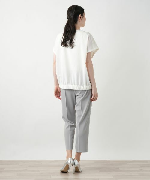 Leilian PLUS HOUSE / レリアンプラスハウス テーラードジャケット | 刺繍ジップベスト【Leilian WHITE LABEL】 | 詳細6