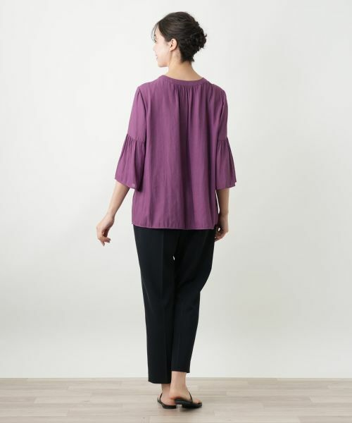 Leilian PLUS HOUSE / レリアンプラスハウス シャツ・ブラウス | フレアブラウス【Leilian WHITE LABEL】 | 詳細6