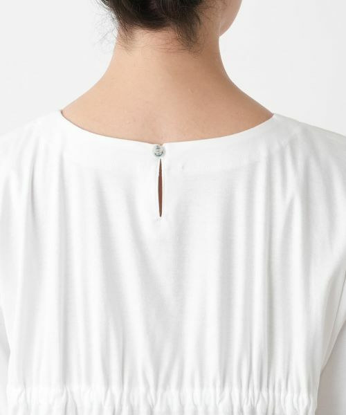 Leilian PLUS HOUSE / レリアンプラスハウス カットソー | 刺繍クルーネックカットソー【Leilian WHITE LABEL】 | 詳細8