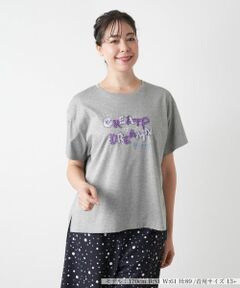 Leilian PLUS HOUSE / レリアンプラスハウス Tシャツ | 刺繍ロゴTシャツ【Leilian WHITE LABEL】