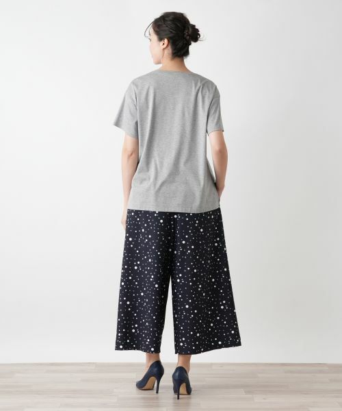 Leilian PLUS HOUSE / レリアンプラスハウス Tシャツ | 刺繍ロゴTシャツ【Leilian WHITE LABEL】 | 詳細6