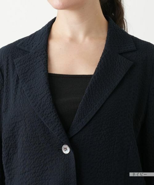 Leilian PLUS HOUSE / レリアンプラスハウス テーラードジャケット | ノッチドラペルジャケット【Leilian WHITE LABEL】 | 詳細10