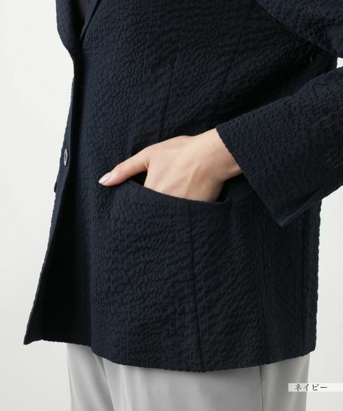 Leilian PLUS HOUSE / レリアンプラスハウス テーラードジャケット | ノッチドラペルジャケット【Leilian WHITE LABEL】 | 詳細13