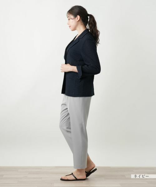 Leilian PLUS HOUSE / レリアンプラスハウス テーラードジャケット | ノッチドラペルジャケット【Leilian WHITE LABEL】 | 詳細5