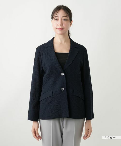 Leilian PLUS HOUSE / レリアンプラスハウス テーラードジャケット | ノッチドラペルジャケット【Leilian WHITE LABEL】 | 詳細7