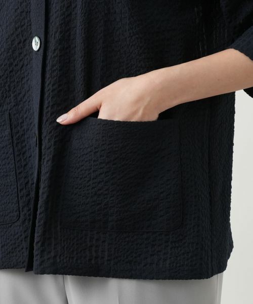 Leilian PLUS HOUSE / レリアンプラスハウス テーラードジャケット | ノーカラージャケット【Leilian WHITE LABEL】 | 詳細13