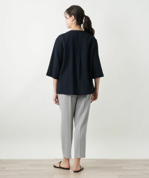 Leilian PLUS HOUSE / レリアンプラスハウス テーラードジャケット | ノーカラージャケット【Leilian WHITE LABEL】 | 詳細6