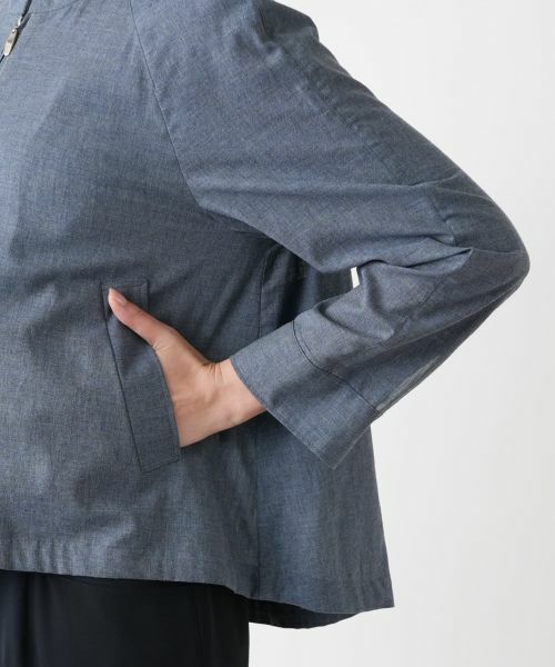 Leilian PLUS HOUSE / レリアンプラスハウス その他アウター | スタンドカラージップジャケット【Leilian WHITE LABEL】 | 詳細12