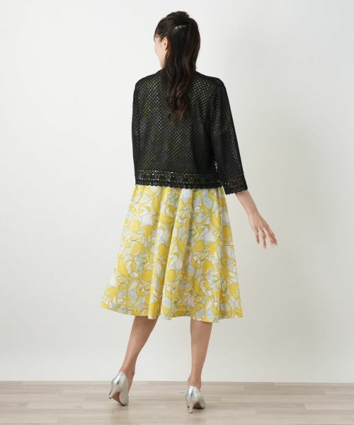 Leilian PLUS HOUSE / レリアンプラスハウス カーディガン・ボレロ | かぎ編みレースカーディガン【Leilian WHITE LABEL】 | 詳細6