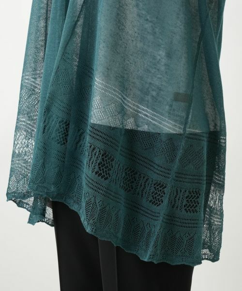 Leilian PLUS HOUSE / レリアンプラスハウス テーラードジャケット | シアーフレアベスト【Leilian WHITE LABEL】 | 詳細15