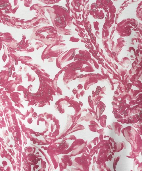 Leilian PLUS HOUSE / レリアンプラスハウス カットソー | ペイズリー柄プリントカットソー【Leilian WHITE LABEL】 | 詳細17