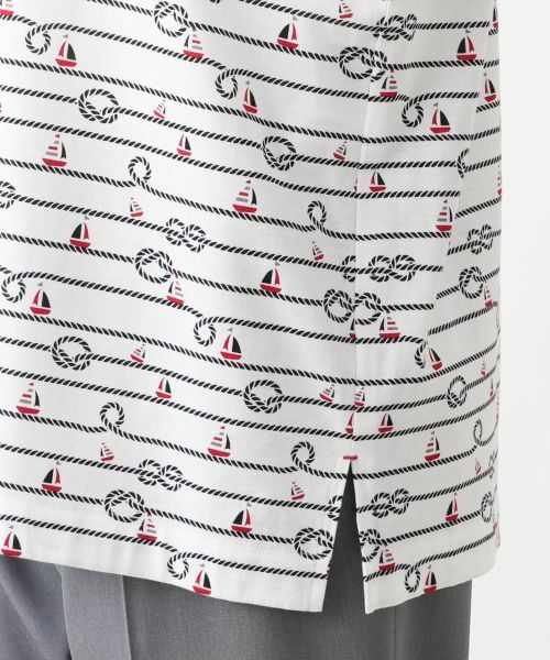 Leilian PLUS HOUSE / レリアンプラスハウス ポロシャツ | 【店舗人気】プリントポロシャツ【Leilian WHITE LABEL】 | 詳細10