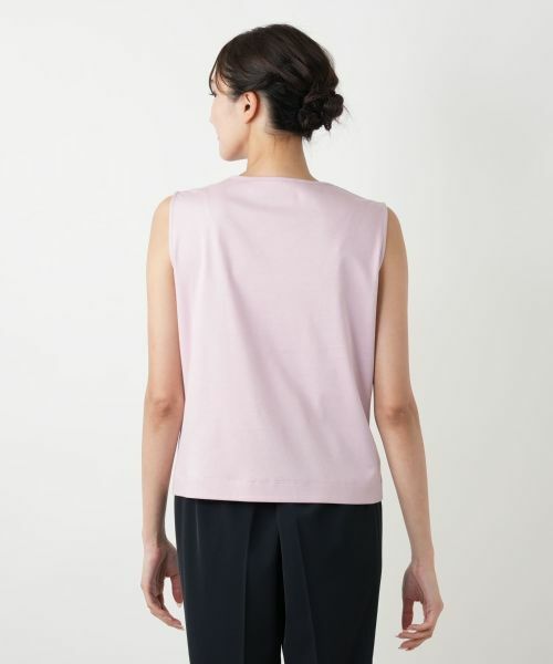 Leilian PLUS HOUSE / レリアンプラスハウス カットソー | 【店舗人気】ノースリーブカットソー【Leilian WHITE LABEL】 | 詳細15