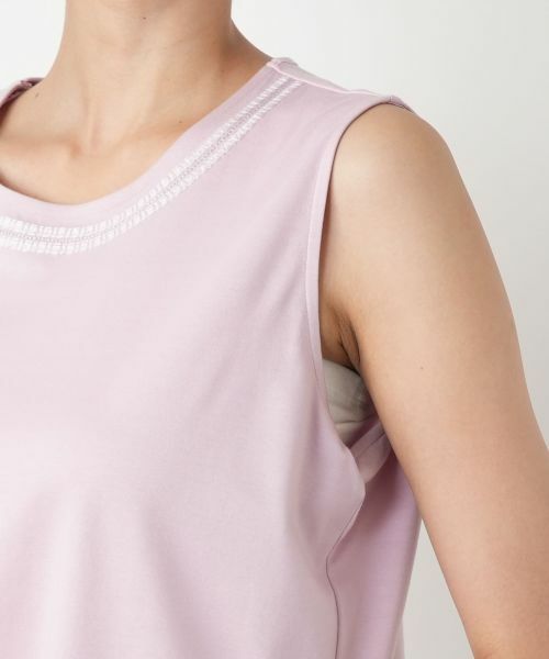 Leilian PLUS HOUSE / レリアンプラスハウス カットソー | 【店舗人気】ノースリーブカットソー【Leilian WHITE LABEL】 | 詳細18