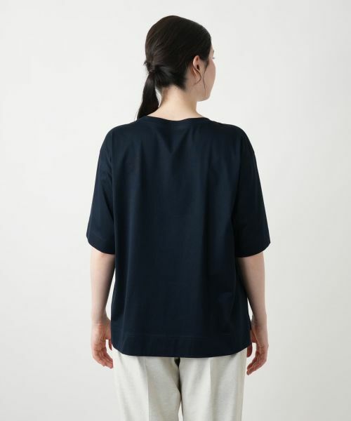 Leilian PLUS HOUSE / レリアンプラスハウス カットソー | 【店舗人気】スパンコール刺繍Tシャツ【Leilian WHITE LABEL】 | 詳細9