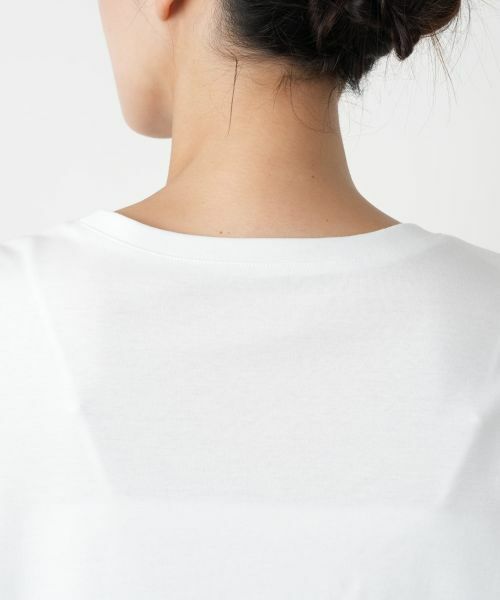 Leilian PLUS HOUSE / レリアンプラスハウス Tシャツ | リボンモチーフプリントTシャツ【Leilian WHITE LABEL】 | 詳細11