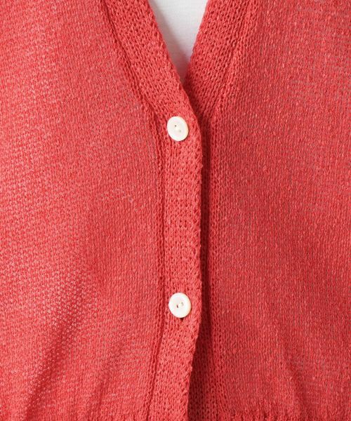 Leilian PLUS HOUSE / レリアンプラスハウス カーディガン・ボレロ | Vネックカーディガン【Leilian WHITE LABEL】 | 詳細17
