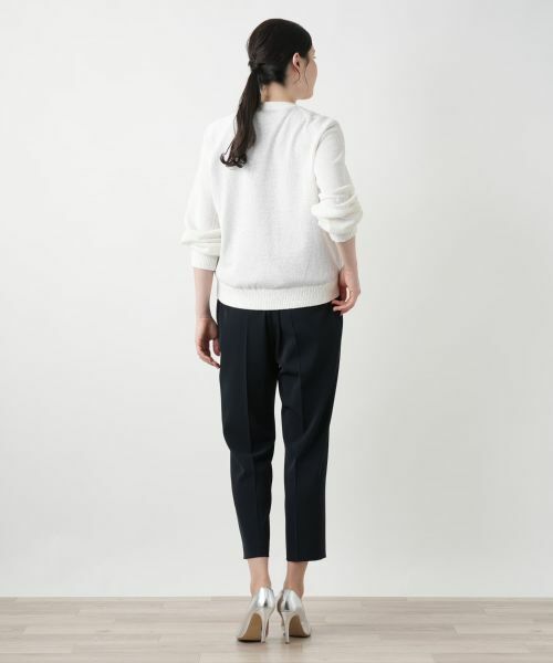 Leilian PLUS HOUSE / レリアンプラスハウス カーディガン・ボレロ | Vネックカーディガン【Leilian WHITE LABEL】 | 詳細6