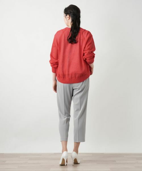 Leilian PLUS HOUSE / レリアンプラスハウス カーディガン・ボレロ | Vネックカーディガン【Leilian WHITE LABEL】 | 詳細9