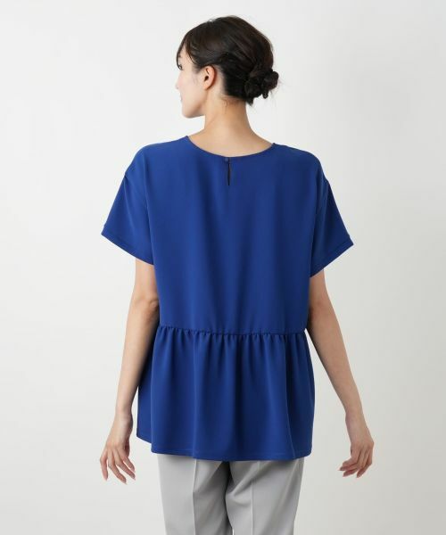 Leilian PLUS HOUSE / レリアンプラスハウス カットソー | バックギャザー切替カットソー【Leilian WHITE LABEL】 | 詳細15