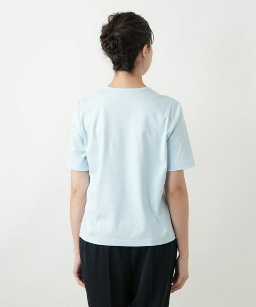 Leilian PLUS HOUSE / レリアンプラスハウス Tシャツ | プリントカットソー【Leilian WHITE LABEL】 | 詳細10