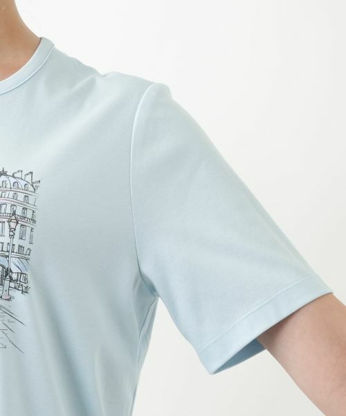 Leilian PLUS HOUSE / レリアンプラスハウス Tシャツ | プリントカットソー【Leilian WHITE LABEL】 | 詳細13