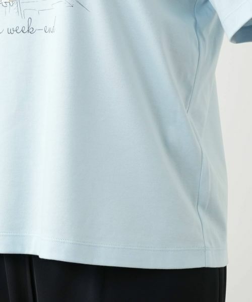 Leilian PLUS HOUSE / レリアンプラスハウス Tシャツ | プリントカットソー【Leilian WHITE LABEL】 | 詳細14