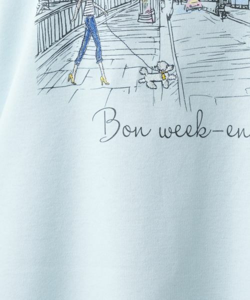 Leilian PLUS HOUSE / レリアンプラスハウス Tシャツ | プリントカットソー【Leilian WHITE LABEL】 | 詳細16