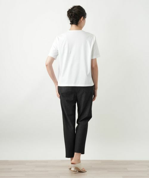 Leilian PLUS HOUSE / レリアンプラスハウス Tシャツ | プリントカットソー【Leilian WHITE LABEL】 | 詳細3