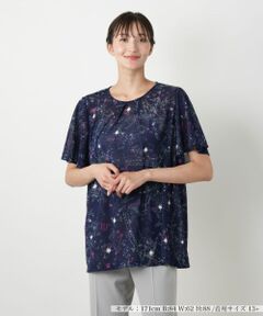 新品✦レリアンプラスハウス 五分袖チュニック 13+ 新品✦レリアンプラスハウス 五分袖チュニック 13+
