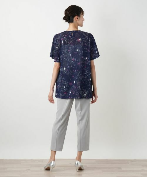 Leilian PLUS HOUSE / レリアンプラスハウス カットソー | 【店舗人気】星座モチーフプリントカットソー【Leilian WHITE LABEL】 | 詳細6