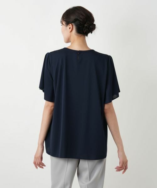 Leilian PLUS HOUSE / レリアンプラスハウス カットソー | 星座柄プリント切替カットソー【Leilian WHITE LABEL】 | 詳細6