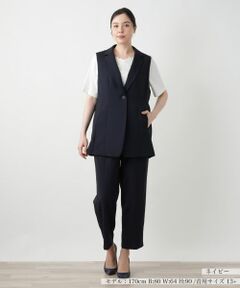 Leilian PLUS HOUSE / レリアンプラスハウス セットアップ | ベストスーツ【Leilian WHITE LABEL】