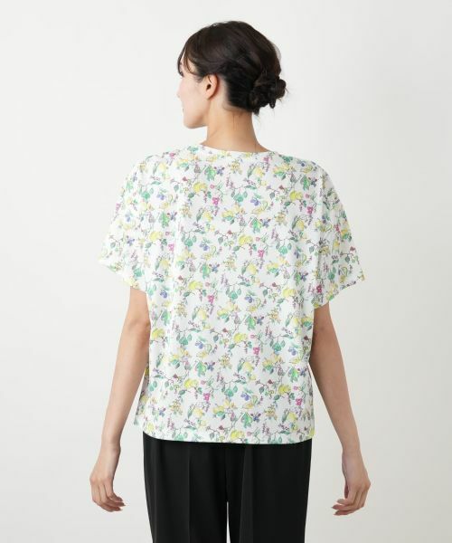 Leilian PLUS HOUSE / レリアンプラスハウス Tシャツ | 【店舗人気】レモンプリントTシャツ【Leilian WHITE LABEL】 | 詳細6