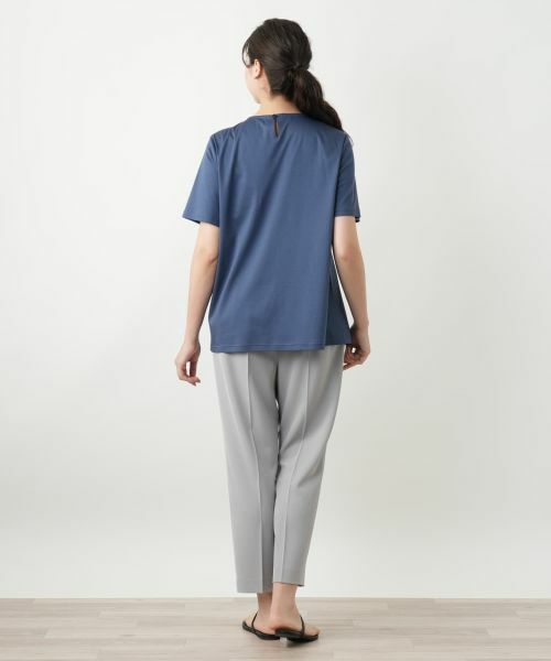 Leilian PLUS HOUSE / レリアンプラスハウス カットソー | デザインVネックカットソー【Leilian WHITE LABEL】 | 詳細6