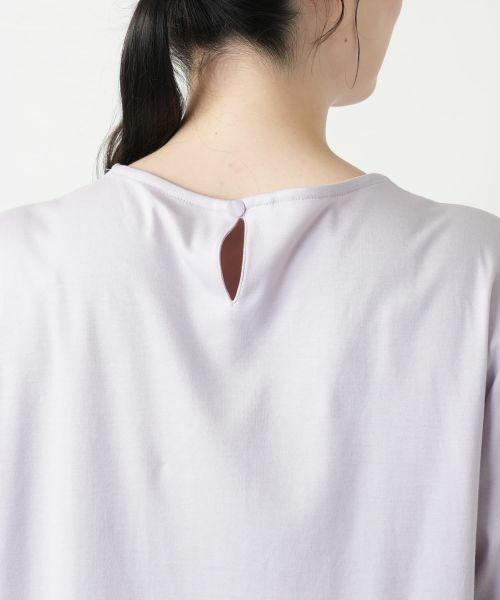 Leilian PLUS HOUSE / レリアンプラスハウス Tシャツ | スパンコール刺繍カットソー【Leilian WHITE LABEL】 | 詳細14