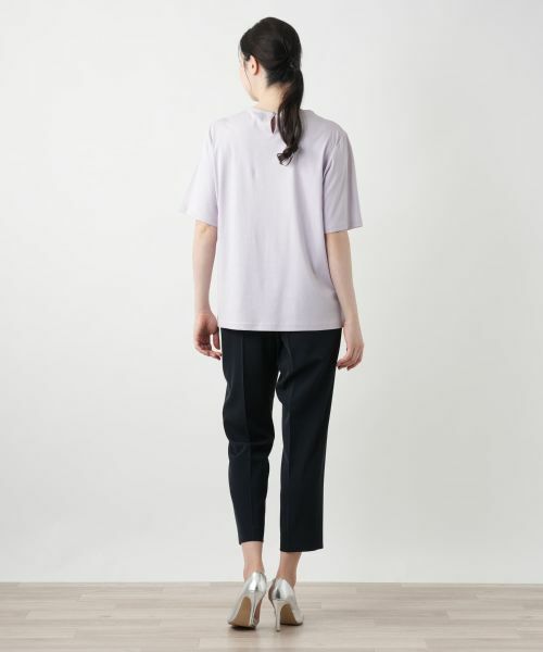 Leilian PLUS HOUSE / レリアンプラスハウス Tシャツ | スパンコール刺繍カットソー【Leilian WHITE LABEL】 | 詳細9