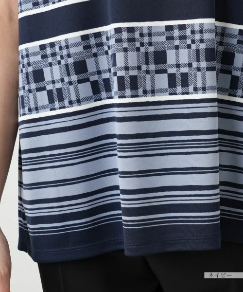 Leilian PLUS HOUSE / レリアンプラスハウス Tシャツ | 【店舗人気】マルチパターンカットソー【Leilian WHITE LABEL】 | 詳細13