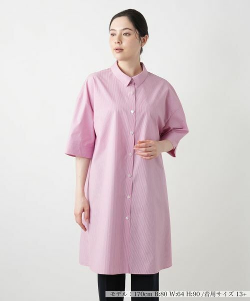 セール】 チュニックブラウス【Leilian WHITE LABEL】 （シャツ