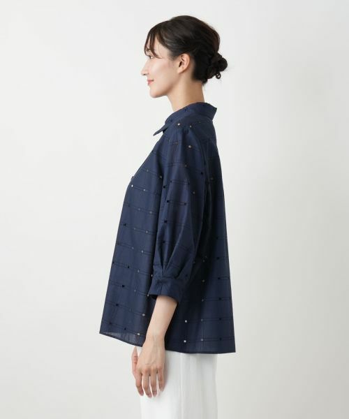 Leilian PLUS HOUSE / レリアンプラスハウス シャツ・ブラウス | 【店舗人気】カットワークブラウス【Leilian WHITE LABEL】 | 詳細8