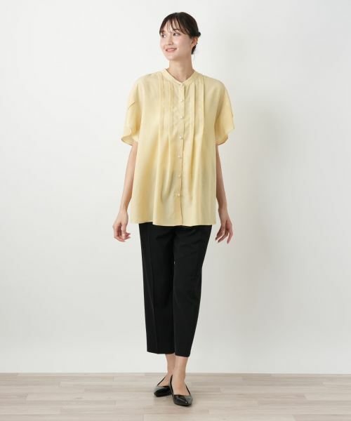 Leilian PLUS HOUSE / レリアンプラスハウス シャツ・ブラウス | 【店舗人気】フレアスリーブブラウス【Leilian WHITE LABEL】 | 詳細1