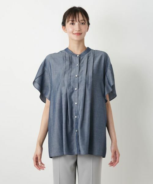 Leilian PLUS HOUSE / レリアンプラスハウス シャツ・ブラウス | 【店舗人気】フレアスリーブブラウス【Leilian WHITE LABEL】 | 詳細10