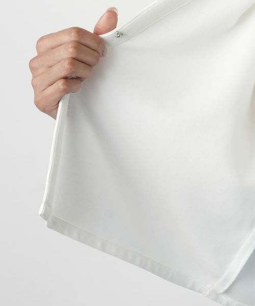 Leilian PLUS HOUSE / レリアンプラスハウス テーラードジャケット | Vネッククロップドジャケット【Leilian WHITE LABEL】 | 詳細15