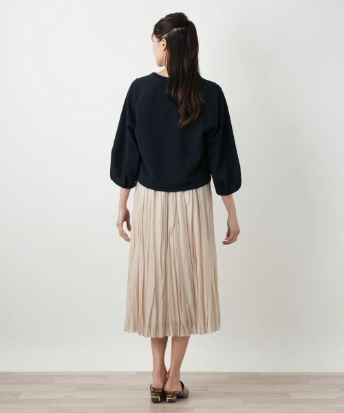 Leilian PLUS HOUSE / レリアンプラスハウス テーラードジャケット | Vネッククロップドジャケット【Leilian WHITE LABEL】 | 詳細3